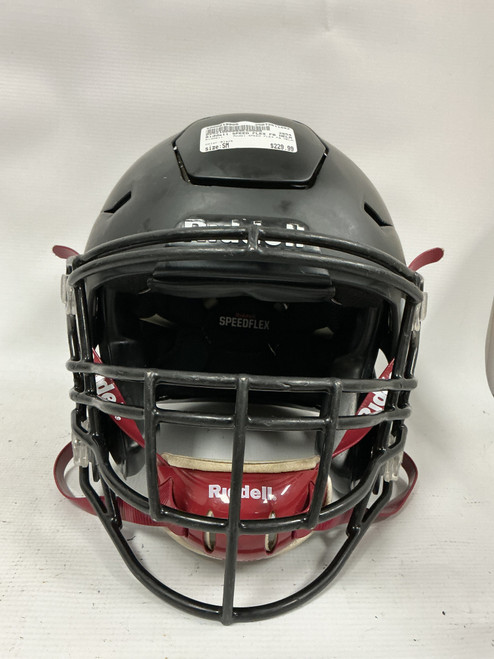 Vist Large View of Product Image Which is Used Riddell SPEED FLEX FB HELM FB Helmet Black SM 11892-S000019905