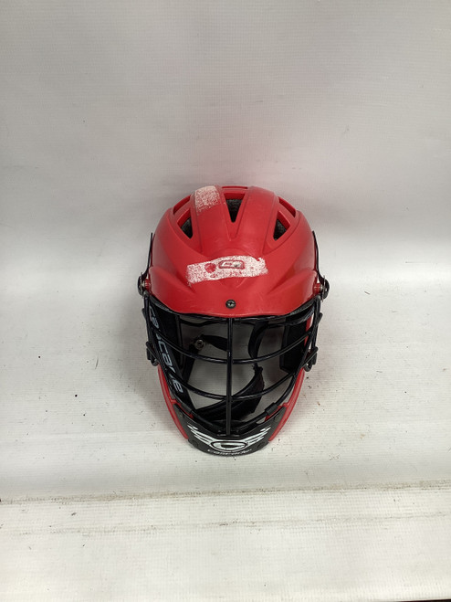 Vist Large View of Product Image Which is Used Cascade CS Lacrosse Helmet Red One Size