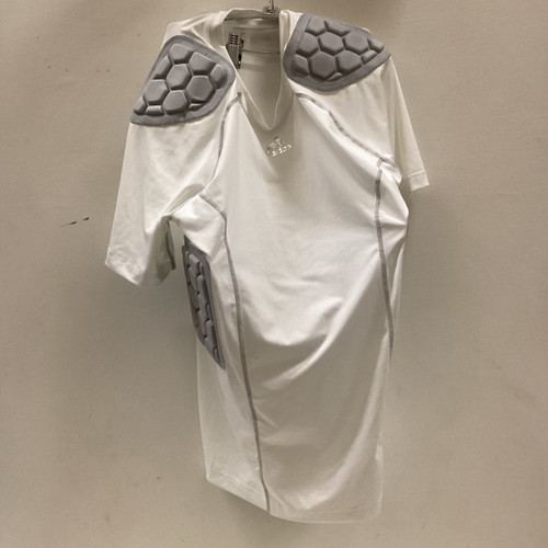 Vist Large View of Product Image Which is Used Adidas ADIDAS FB PADDED SHIRT FB Top Adult White XL 11725-S000489379