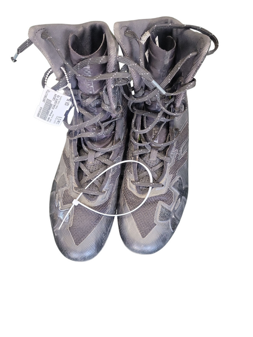 Vist Large View of Product Image Which is Used Under Armour HIGHLIGHTS Adult FB Cleats Black Senior 9 11708-S000181418