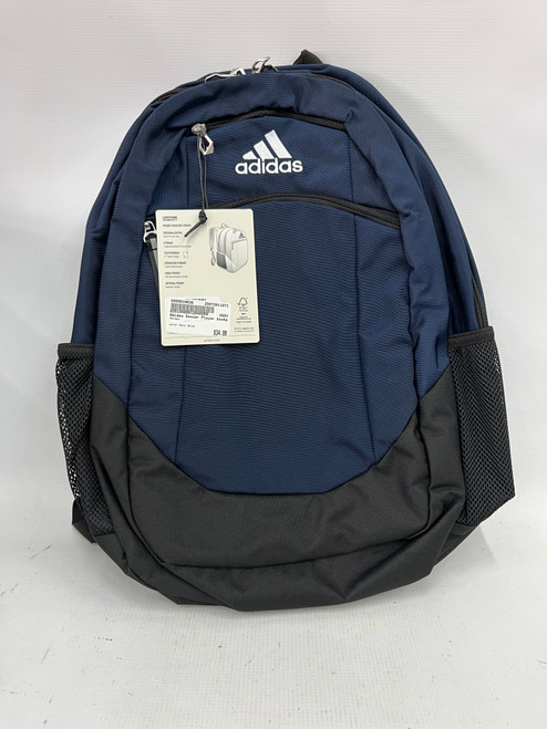 Vist Large View of Product Image Which is Used Adidas Soccer Player Duffel Bag Navy Blue 11871-S000019633