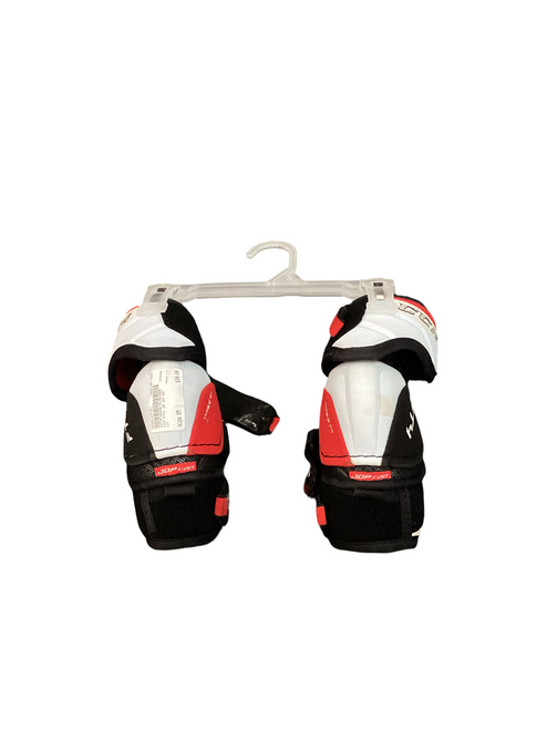 Vist Large View of Product Image Which is Used CCM FT4 Junior Elbow Pads SM