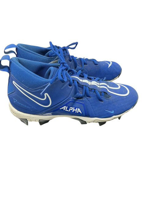 Vist Large View of Product Image Which is Used Nike Adult FB Cleats Royal Blue Senior 9.5