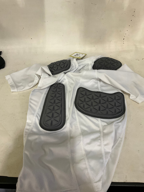 Vist Large View of Product Image Which is Used Schutt Y PADDED SHIRT FB Top Youth White SM 11790-S000047052