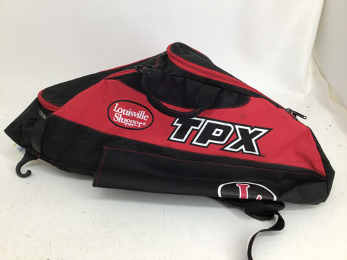 Vist Large View of Product Image Which is Used Louisville Slugger TPX PLAYER SLING BACKPACK BAG BB/SB Player Backpack Red
