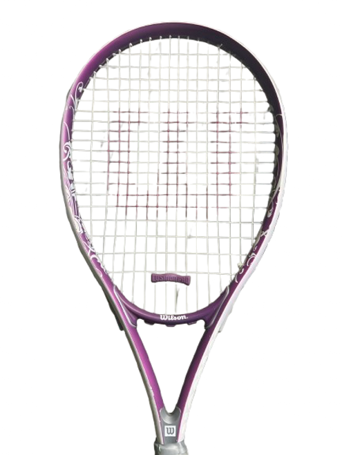 Vist Large View of Product Image Which is Used Wilson SLOPE 4 1/8 Womens Tennis Racquet Grey 4 1/8" 11843-S000016607