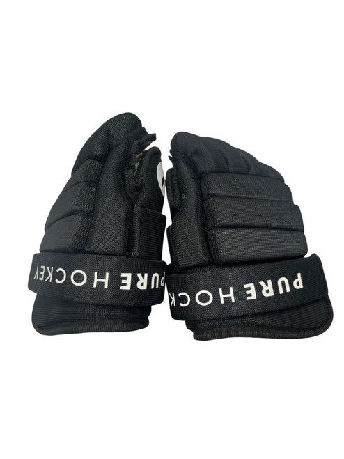 Vist Large View of Product Image Which is Used PURE HOCKEY Youth Gloves Black 8" 11747-S000270169