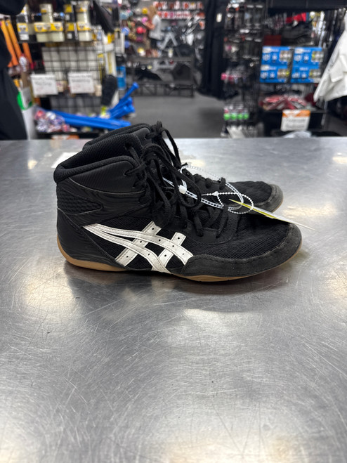 Vist Large View of Product Image Which is Used Asics MATFLEX Wrestling Shoes Black Junior 05.5 10558-S000239344