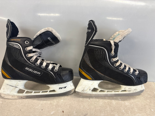 Vist Large View of Product Image Which is Used Bauer SUPREME PRO Intermediate Hockey Skate Intermediate 4.0 11858-S000077541