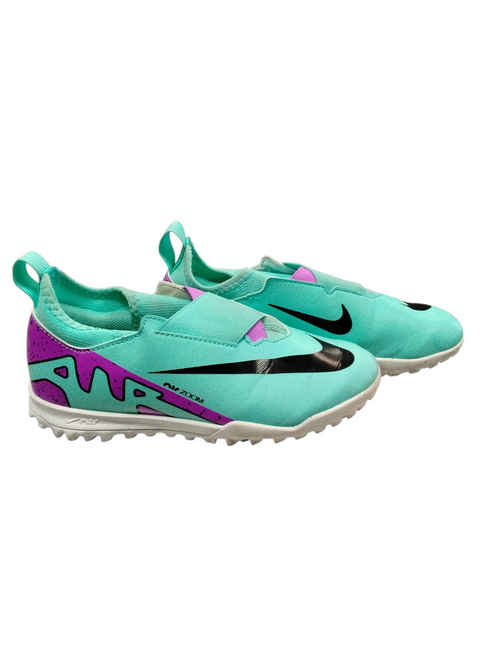 Vist Large View of Product Image Which is Used Nike Soccer Turf Shoes Teal Junior 02 11866-S000026876