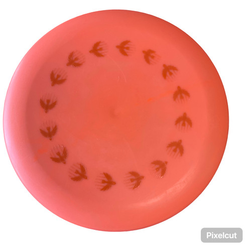 Vist Large View of Product Image Which is Used Infinite Discs D-BLEND MYTH Disc Golf Putter Orange
