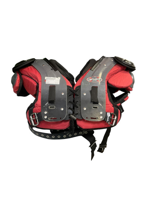 Vist Large View of Product Image Which is Used Schutt EVX FB Shoulder Pads Grey XL 11768-S000225675