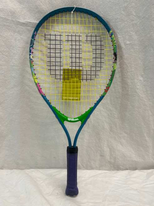 Vist Large View of Product Image Which is Used Wilson 21 DORA Junior Tennis Racquet Royal Blue 21"