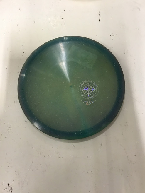 Vist Large View of Product Image Which is Used Lone Star Disc MIDDY Disc Golf Mid Range Teal 174g 10242-S000271955