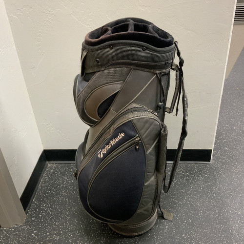 Vist Large View of Product Image Which is Used Taylormade CART BAG Mens Cart Bag Grey 11762-S000066767