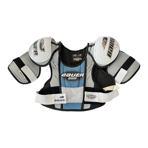 Vist Large View of Product Image Which is Used Bauer SP300 Senior Shoulder Pads LG 11820-S000044028