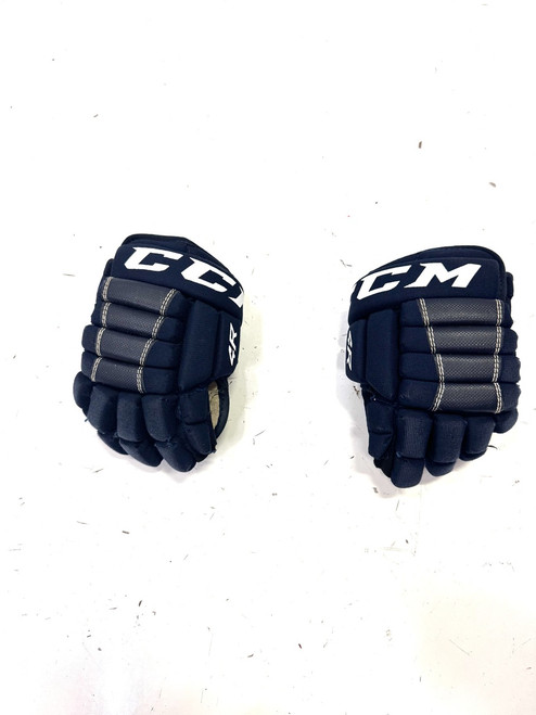 Vist Large View of Product Image Which is Used CCM 4R Youth Gloves Navy Blue 8" 11860-S000294946