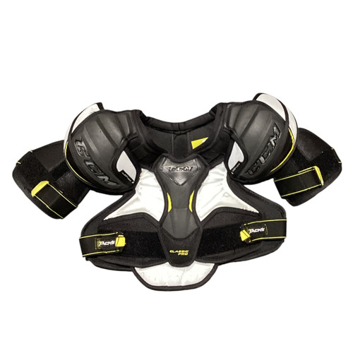 Vist Large View of Product Image Which is Used CCM TACKS CLASSIC PRO Junior Shoulder Pads MD 11776-S000385874