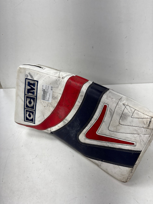 Vist Large View of Product Image Which is Used CCM GATEKEEPER Senior Goalie Blocker White/Red/Navy 11891-S000304943