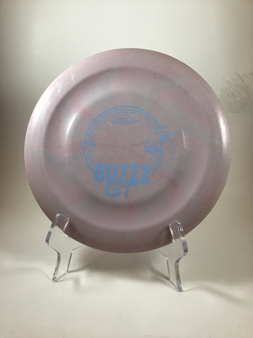 Vist Large View of Product Image Which is Used Discraft ESP BUZZZ GT Disc Golf Mid Range Pink 178g 10105-S000287610