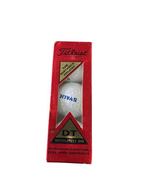 Vist Large View of Product Image Which is Used Titleist DT 3 Ball - Golf Ball Sleeve 11617-S000328958
