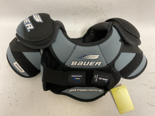 Vist Large View of Product Image Which is Used Bauer SP1000 JR Junior Shoulder Pads SM 11855-S000188508