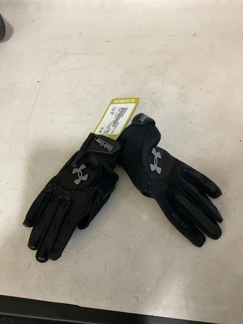 Vist Large View of Product Image Which is Used Under Armour FB GLOVES YTHSM FB Gloves Black SM 11790-S000047092