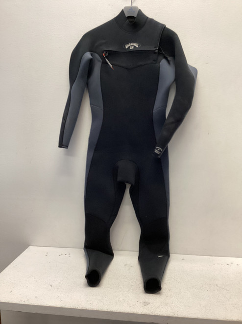 Vist Large View of Product Image Which is Used Billabong ABSOLUTE 4/3 Mens Full Suit Black MD 11443-S000196257