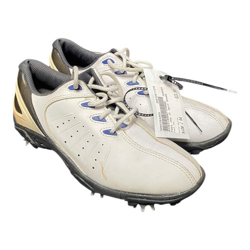 Vist Large View of Product Image Which is Used Foot Joy Jr Golf Shoes White Junior 04