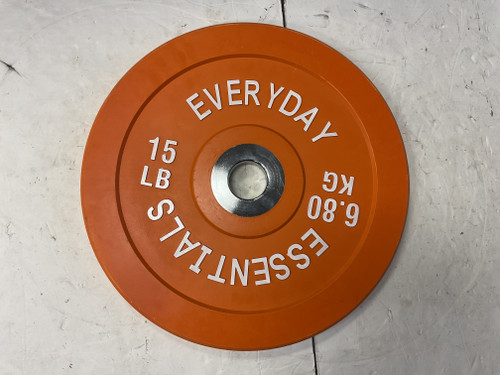 Vist Large View of Product Image Which is Used EVERYDAY ESSENTIALS Olympic Plate Orange 15 lb