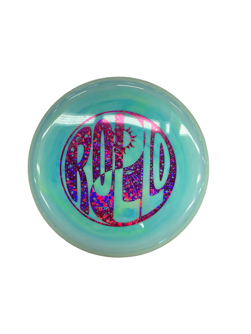 Vist Large View of Product Image Which is Used Innova ROLLO Disc Golf Mid Range Green 11682-S000118319