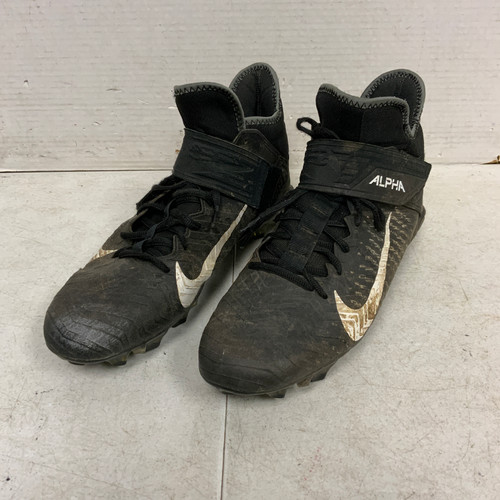 Vist Large View of Product Image Which is Used Nike ALPHA Adult FB Cleats Black Senior 10 11762-S000066811