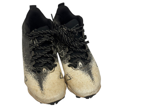 Vist Large View of Product Image Which is Used Under Armour Spotlight Franchise 2.0 RM 3025088-001 Football Cleats Black Junior 01 11731-S000144343