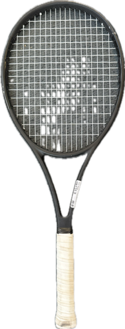 Vist Large View of Product Image Which is Used Wilson PRO STAFF 97LS Adult Tennis Racquet Black 4 5/8"