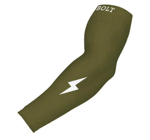 Vist Large View of Product Image Which is New OLIVE - BRUCE BOLT GRADUATED COMPRESSION PREMIUM ARM SLEEVE