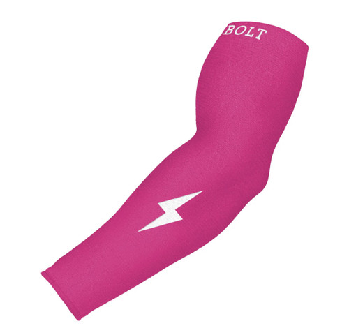 Vist Large View of Product Image Which is New PINK - BRUCE BOLT GRADUATED COMPRESSION PREMIUM ARM SLEEVE
