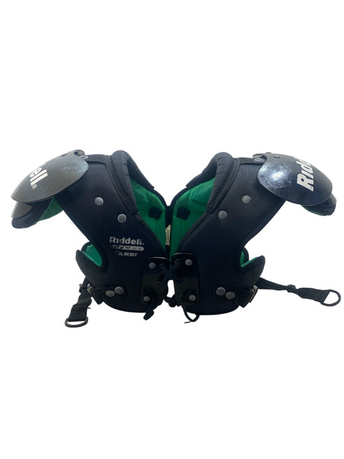 Vist Large View of Product Image Which is Used Riddell QUEST 12-13 FB Shoulder Pads Black MD 11471-S000162227