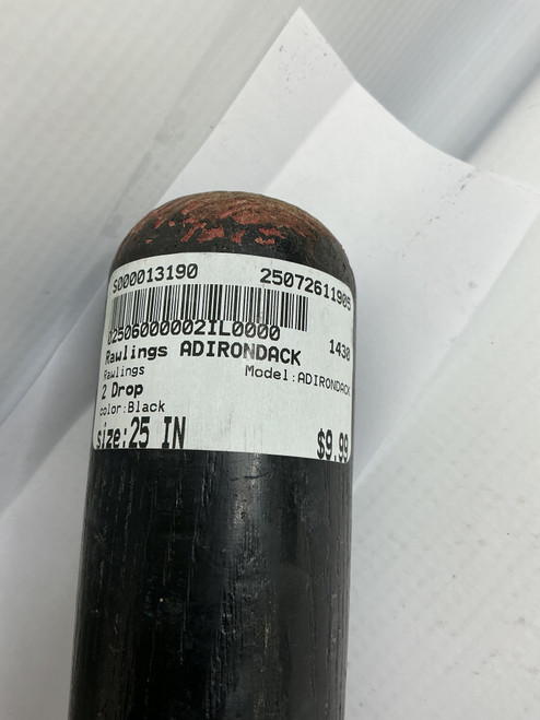 Vist Large View of Product Image Which is Used Rawlings ADIRONDACK BB/SB T-Ball Bat Black 25"