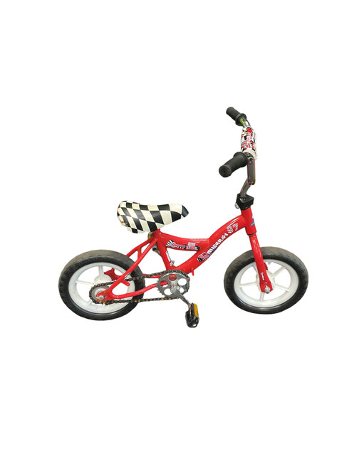 Vist Large View of Product Image Which is Used MICARGI MBR 12 Training Wheel Bike Boys Red 12"