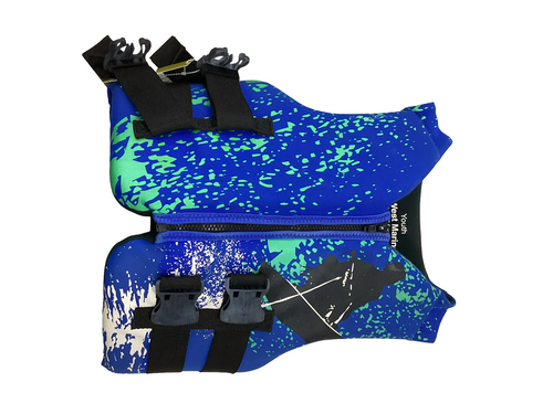 Vist Large View of Product Image Which is Used Youth PFD Royal Blue Youth 50-90 11613-S000164561
