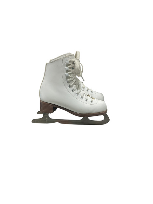 Vist Large View of Product Image Which is Used Glacier JACKSON 120 Girls Figure Skate White Youth 12.0 11847-S000028043