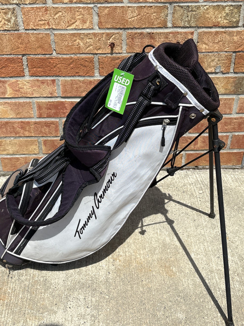 Vist Large View of Product Image Which is Used Tommy Armour JR STAND BAG Jr Stand Bag Black 11891-S000304962