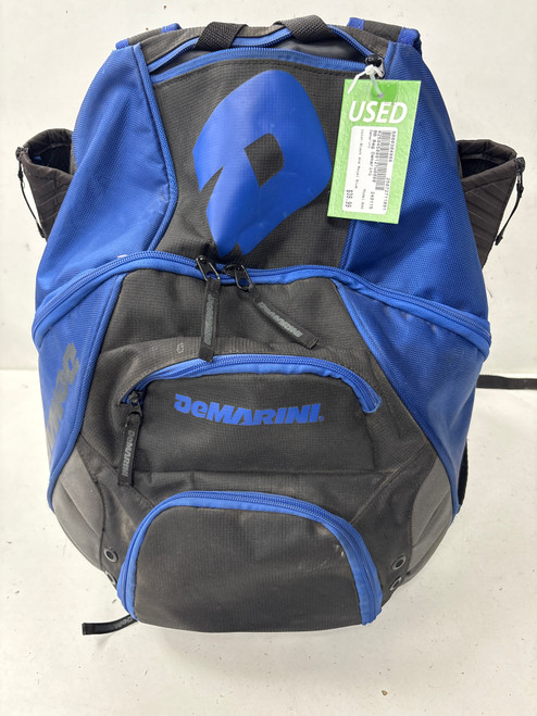 Vist Large View of Product Image Which is Used Demarini BAG BB/SB Player Backpack Black And Royal Blue 11891-S000304966