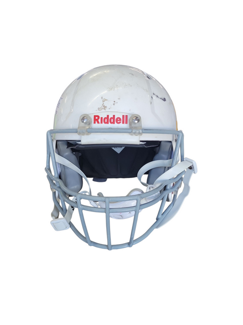 Vist Large View of Product Image Which is Used Riddell 2022 VICTOR FB Helmet White SM 11708-S000181458