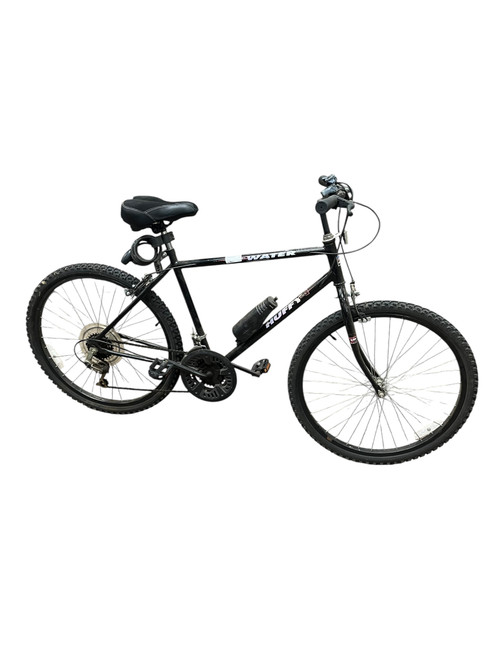 Vist Large View of Product Image Which is Used Huffy BACKWATER Mountain Bike Mens Black 53-57cm - 21-22" - XL Frame