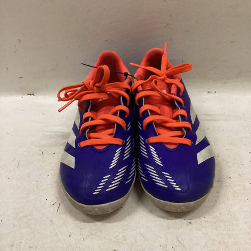 Vist Large View of Product Image Which is Used Adidas Soccer Turf Shoes Royal Blue And Orange Youth 13.0 11725-S000489480