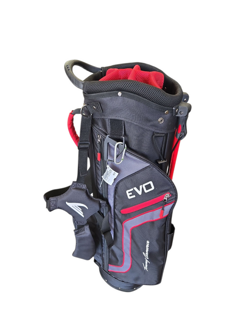 Vist Large View of Product Image Which is Used Tommy Armour EVO STAND BAG Mens Stand Bag Black 11617-S000328966