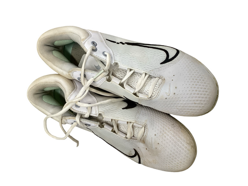 Vist Large View of Product Image Which is Used Nike REACT BB/SB Cleats White Senior 11.5 11613-S000164579