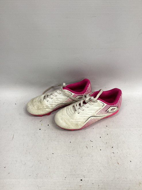 Vist Large View of Product Image Which is Used Lotto Soccer Cleats White Youth 11.0 11851-S000035293