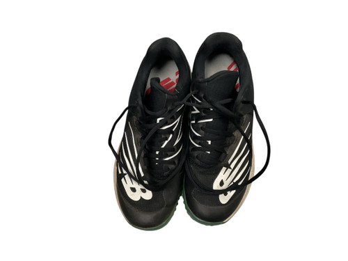 Vist Large View of Product Image Which is USED New Balance T4040 BB/SB Cleats Black Senior 7.5